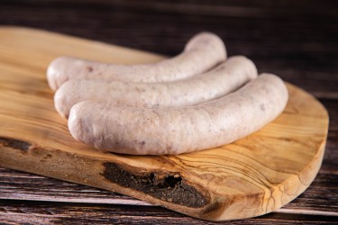 Saucisson cuit à l'ail