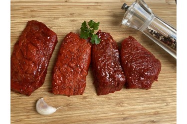 4 gemarineerde biefstuk voor barbecue BBQ