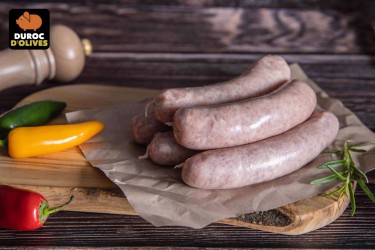 5 saucisses nature