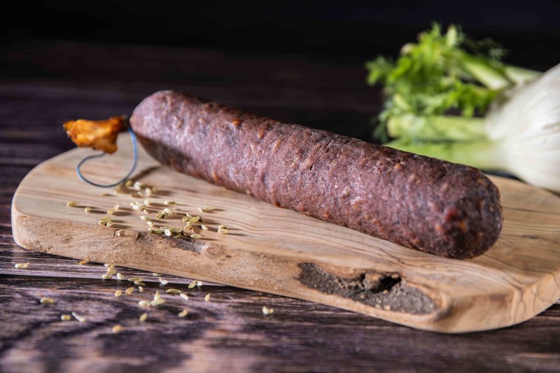 Saucisson de mouflon au fenouil - Le Fumet des ardennes
