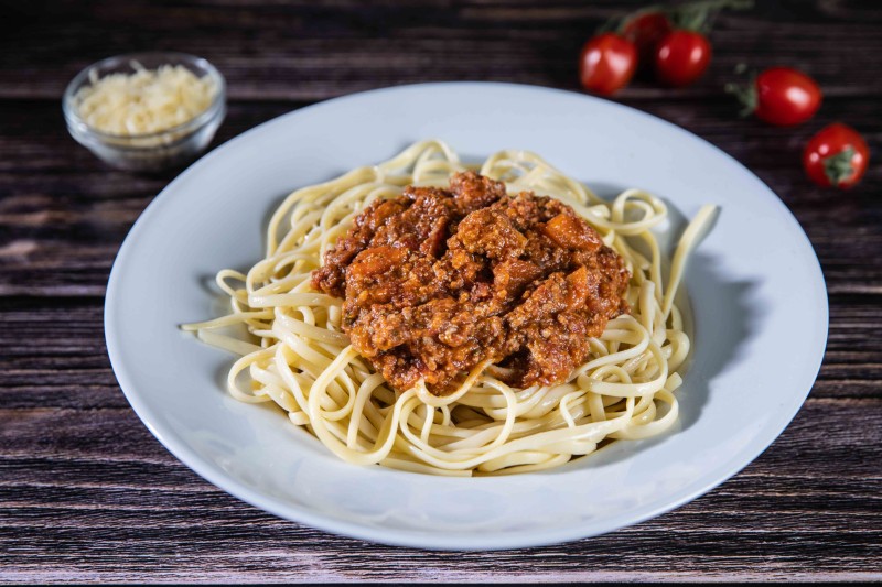 Sauce bolognaise - préparation du Fumet des Ardennes